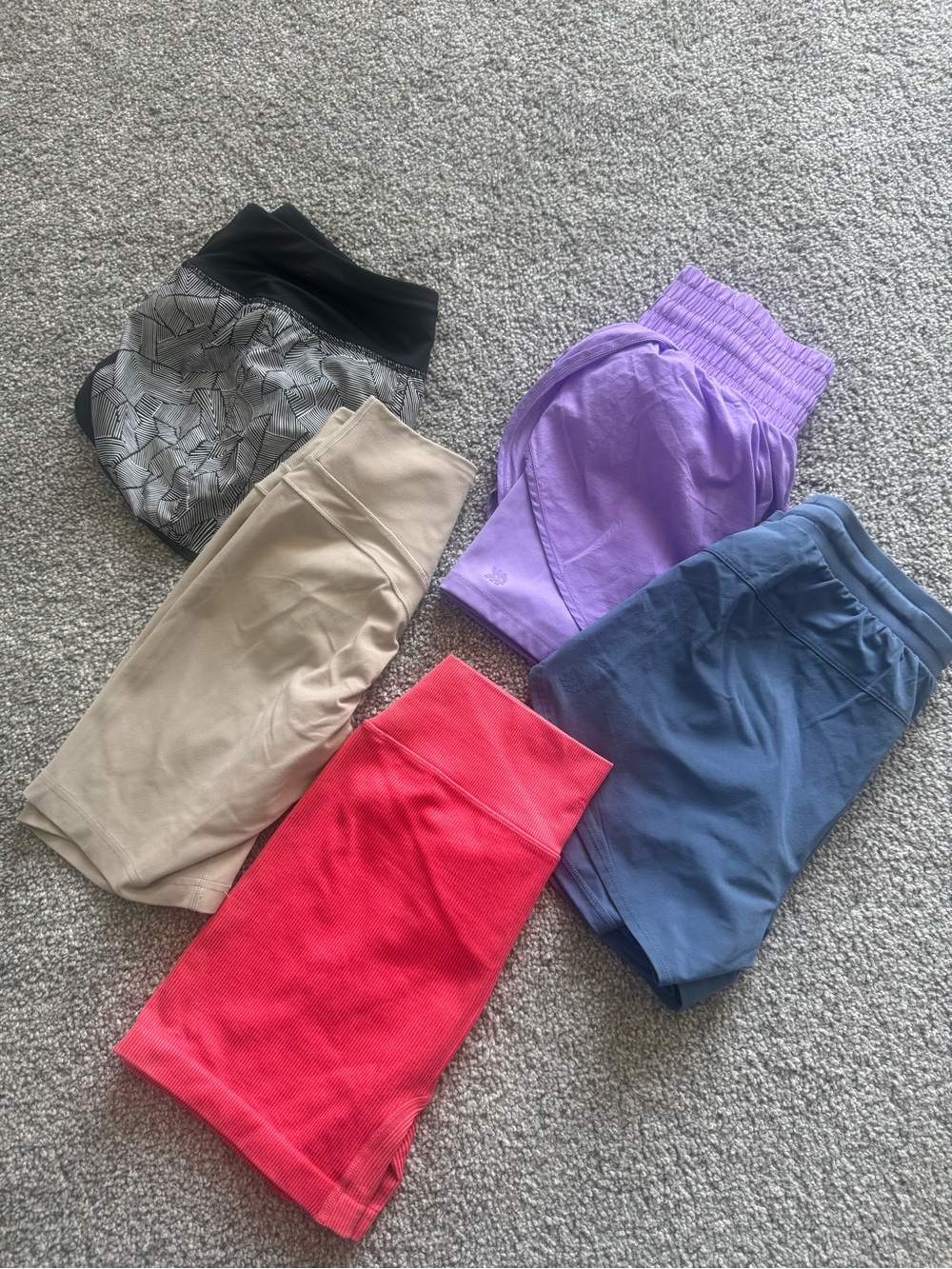 Women Lot of Workout Shorts